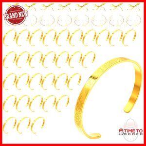 Titanium Steel Cuff Bracelet Adjustable Islamic Calligraphy Elegant Minimal